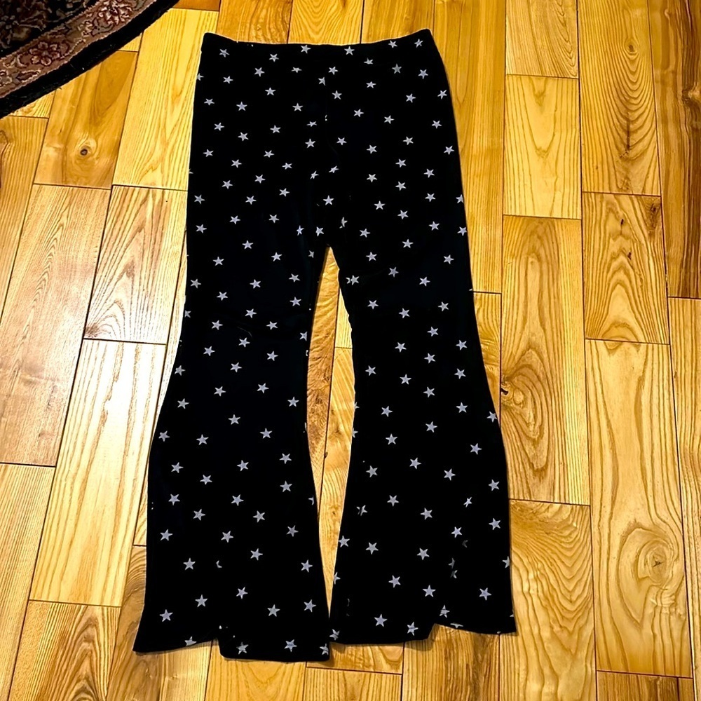 Nasty Gal Lightweight Pull On Pants, Extreme Flare, Sz 12